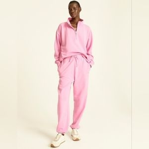 J.Crew University Terry Half Zip